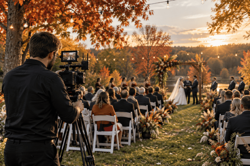 Fall Is Wedding Season in Connecticut — What Nobody Tells You About Livestreaming Your Ceremony